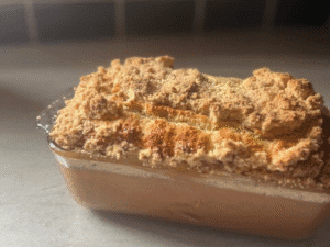 Banana Bread with Crumb Topping